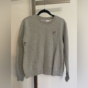 Woman’s FILA Heather Gray Pullover